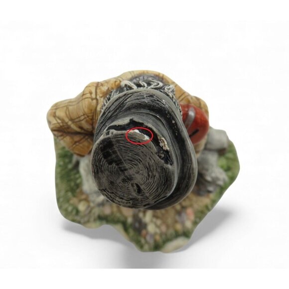 NATURECRAFT Canine Chorus Violinist with Dogs Figurine #833 England vintage - Picture 6 of 9